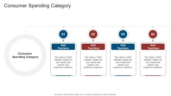 Consumer Spending Category In Powerpoint And Google Slides Cpb