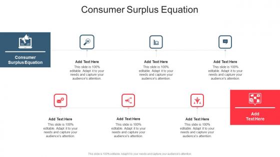 Consumer Surplus Equation In Powerpoint And Google Slides Cpb