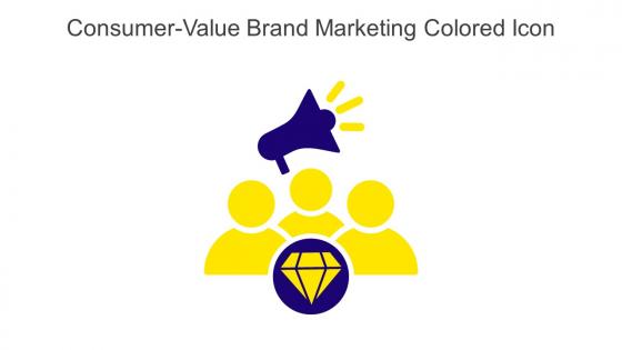 Consumer Value Brand Marketing Colored Icon In Powerpoint Pptx Png And Editable Eps Format