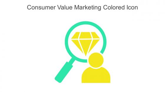 Consumer Value Marketing Colored Icon In Powerpoint Pptx Png And Editable Eps Format