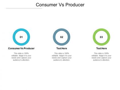 Consumer vs producer ppt powerpoint presentation ideas layout ideas cpb