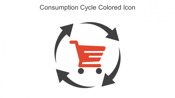 Consumption Cycle Colored Icon In Powerpoint Pptx Png And Editable Eps Format