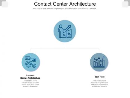 Contact center architecture ppt powerpoint presentation layouts objects cpb
