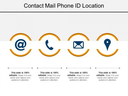 Contact mail phone id location