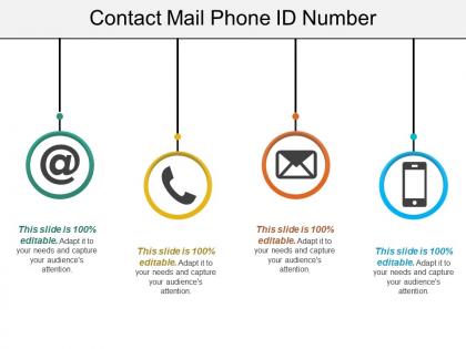 Contact mail phone id number
