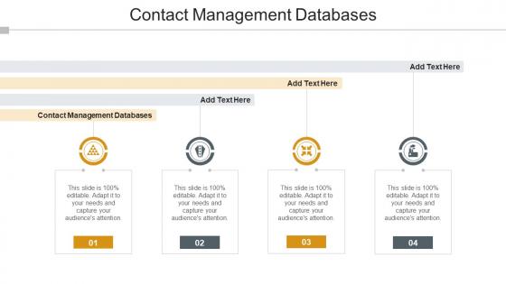 Contact Management Databases In Powerpoint And Google Slides Cpb