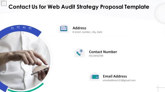 Contact us for web audit strategy proposal template