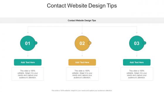 Contact Website Design Tips In Powerpoint And Google Slides Cpb