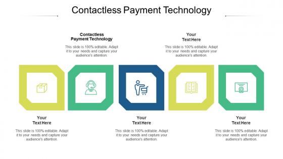 Contactless Payment Technology Ppt Powerpoint Presentation File Slide Download Cpb