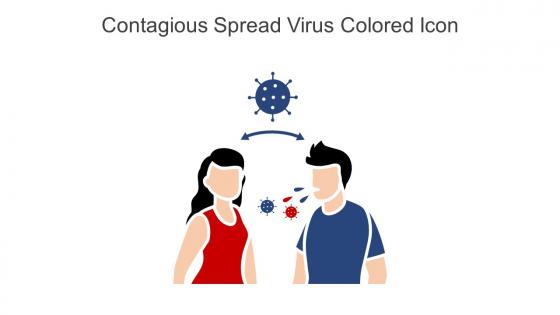Contagious Spread Virus Colored Icon In Powerpoint Pptx Png And Editable Eps Format