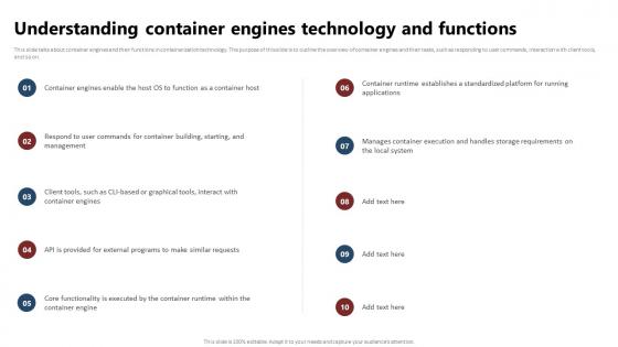 Containerization Technology Understanding Container Engines Technology And Functions