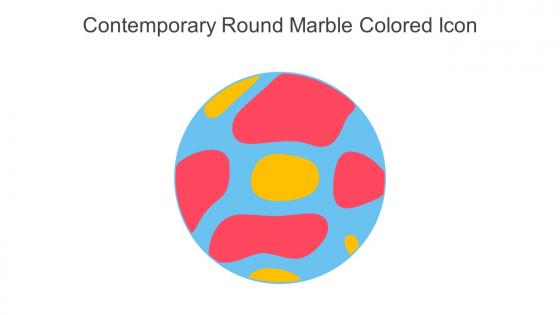 Contemporary Round Marble Colored Icon In Powerpoint Pptx Png And Editable Eps Format