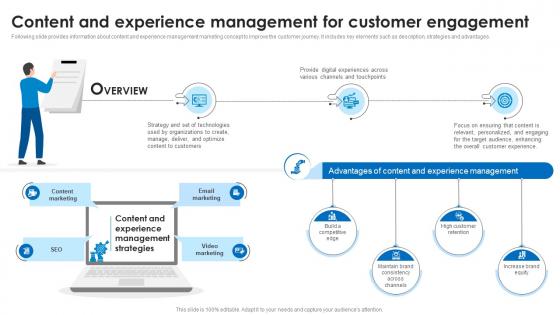Content And Experience Management For Customer Engagement Marketing Technology Stack Analysis