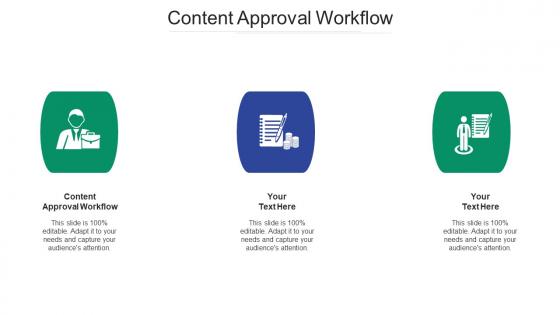 Content approval workflow ppt powerpoint presentation show picture cpb