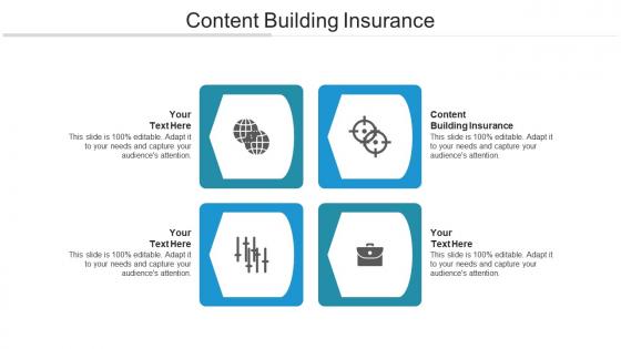 Content building insurance ppt powerpoint presentation professional graphics cpb