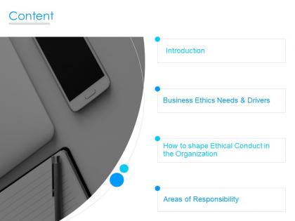 Content business ethics l751 ppt powerpoint presentation layouts inspiration