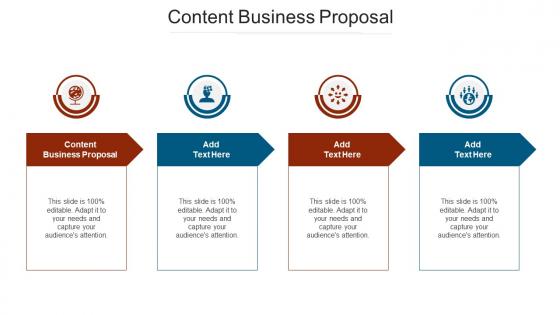 Content Business Proposal Ppt Powerpoint Presentation Show Maker Cpb