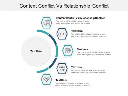 Content conflict vs relationship conflict ppt powerpoint presentation samples cpb