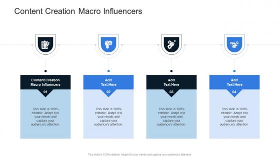 Content Creation Macro Influencers In Powerpoint And Google Slides Cpb