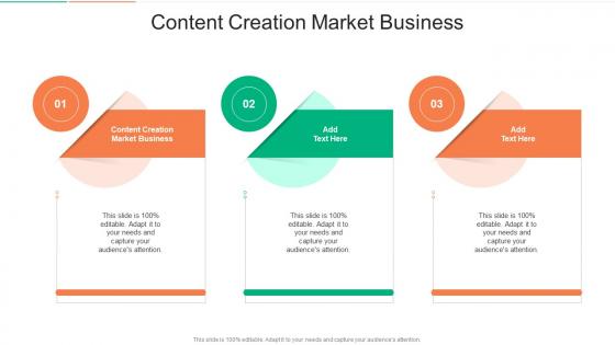Content Creation Market Business In Powerpoint And Google Slides Cpb
