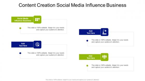 Content Creation Social Media Influence Business In Powerpoint And Google Slides Cpb