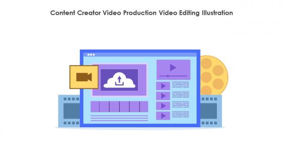 Content Creator Video Production Video Editing Illustration
