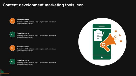 Content Development Marketing Tools Icon