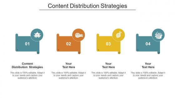 Content distribution strategies ppt powerpoint presentation show slide cpb