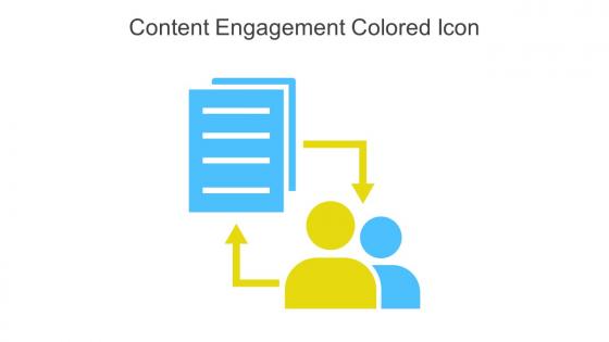 Content Engagement Colored Icon In Powerpoint Pptx Png And Editable Eps Format