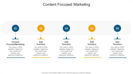 Content Focused Marketing In Powerpoint And Google Slides Cpb
