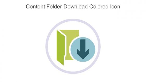 Content Folder Download Colored Icon In Powerpoint Pptx Png And Editable Eps Format