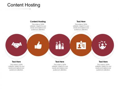Content hosting ppt powerpoint presentation slides mockup cpb