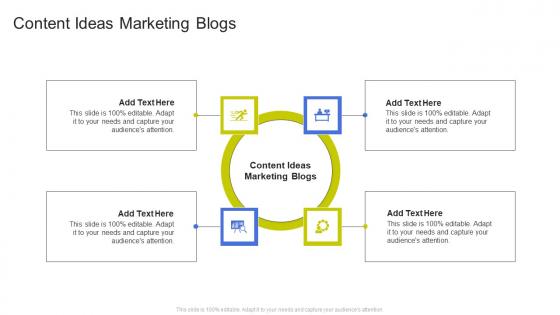 Content Ideas Marketing Blogs In Powerpoint And Google Slides Cpb