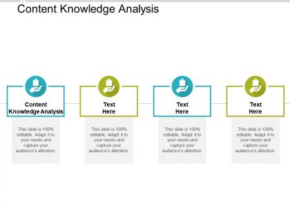 Content knowledge analysis ppt powerpoint presentation inspiration cpb