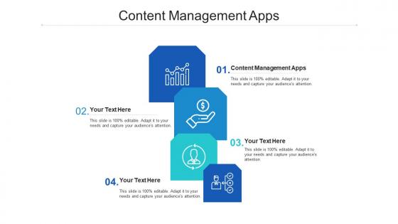 Content management apps ppt powerpoint presentation pictures visuals cpb