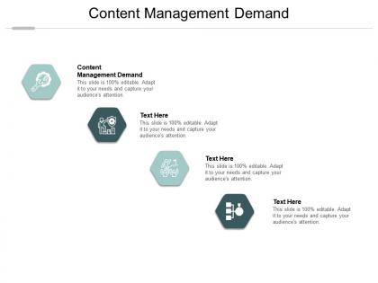Content management demand ppt powerpoint presentation file graphics download cpb