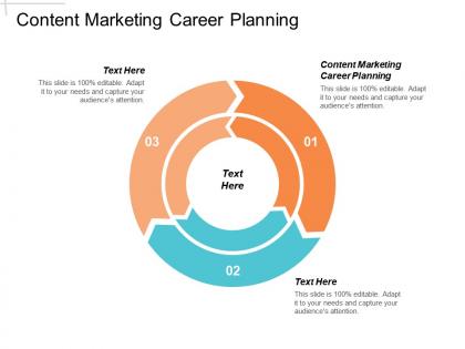 Content marketing career planning ppt powerpoint presentation gallery graphics pictures cpb