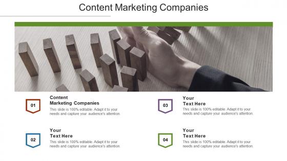 Content marketing companies ppt powerpoint presentation ideas slides
