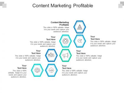Content marketing profitable ppt powerpoint presentation styles templates cpb