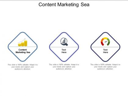 Content marketing sea ppt powerpoint presentation infographic template slides cpb