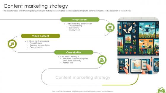 Content Marketing Strategy Agritech Startup Go To Market Strategy GTM SS