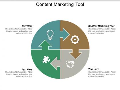 Content marketing tool ppt powerpoint presentation model vector cpb