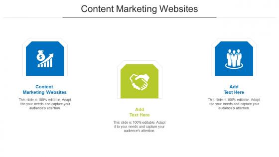Content Marketing Websites Ppt Powerpoint Presentation Portfolio Design Ideas Cpb