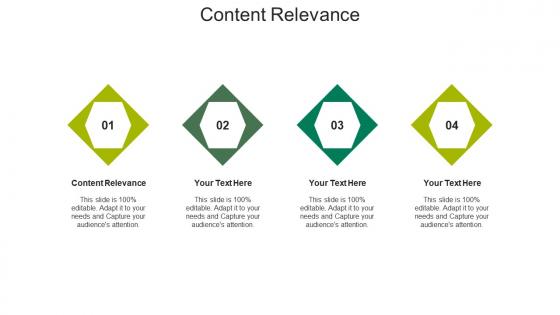 Content relevance ppt powerpoint presentation summary topics cpb