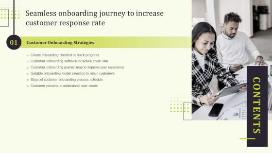 Content Seamless Onboarding Journey To Increase Customer Response Rate Ppt Download