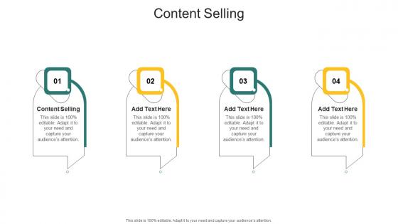 Content Selling In Powerpoint And Google Slides Cpb