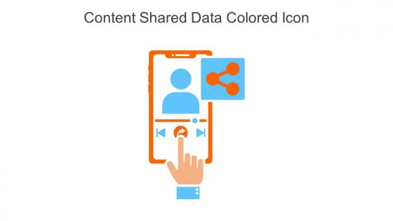 Content Shared Data Colored Icon In Powerpoint Pptx Png And Editable Eps Format