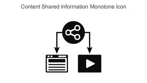 Content Shared Information Monotone Icon In Powerpoint Pptx Png And Editable Eps Format