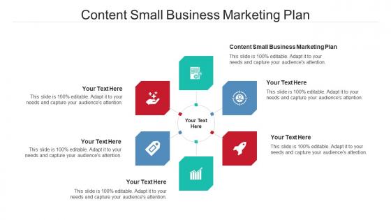 Content Small Business Marketing Plan Ppt Powerpoint Presentation Pictures Example Cpb