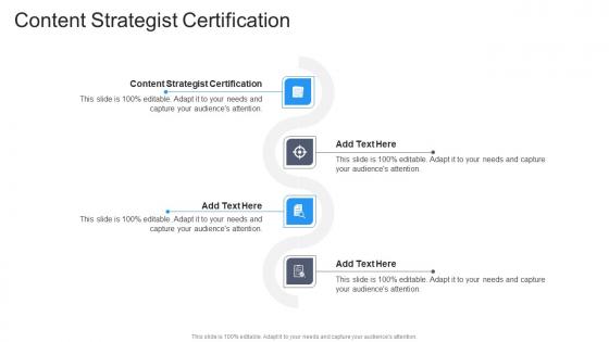 Content Strategist Certification In Powerpoint And Google Slides Cpb